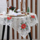 Миниатюра изображения товара Скатерть Этель Пуансеттия 120x150 / 10150826