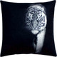 Миниатюра изображения товара Подушка декоративная MATEX Fantasy. Тигр Black / 62-684 (черный/серый)