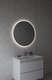 Миниатюра изображения товара Зеркало Cersanit Eclipse Fusion 80x80 / 64811 (с подсветкой)