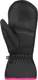 Миниатюра изображения товара Варежки лыжные Reusch Alan Junior / 6461415-7720 (р-р 6, Black/Pink Glo)