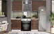 Миниатюра изображения товара Кухонный гарнитур Кастанье Мила 1.5 (трюфель коричневый)