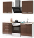 Миниатюра изображения товара Кухонный гарнитур Кастанье Мила 1.2 (трюфель коричневый)