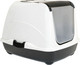 Миниатюра изображения товара Туалет-домик Homecat 88185 (черный/белый)