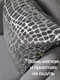Миниатюра изображения товара Наволочка декоративная MATEX Luxury. Крокодил / 13-334 (серебристый/серый)