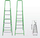 Миниатюра изображения товара Лестница-стремянка Новая Высота NV 1130 / 1130106-021 (зеленый)