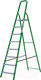 Миниатюра изображения товара Лестница-стремянка Новая Высота NV 1130 / 1130108-021 (зеленый)