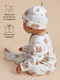 Миниатюра изображения товара Комплект одежды для малышей Amarobaby Nature / AB-OD23-3101N/8485-80 (горошек/леопарды, р.80-86)