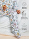 Миниатюра изображения товара Комплект одежды для малышей Amarobaby Nature / AB-OD23-3101N/3281-68 (мятный/цветы, р.68-74)