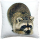Миниатюра изображения товара Подушка декоративная MATEX Fantasy Line. Енот / 44-581 (светло-серый/черный/темно-серый)