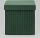 Миниатюра изображения товара Пуф Stool Group Store Square с ящиком / HS15-F12 V65 (зеленый)