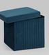 Миниатюра изображения товара Пуф Stool Group Store Square с ящиком / HS15-F12 V70 (синий)