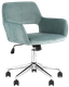 Миниатюра изображения товара Кресло офисное Stool Group Ross / ROSS CHROME VELVET Olive 61 (велюр серо-зеленый)
