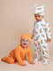 Миниатюра изображения товара Комплект одежды для малышей Amarobaby Nature / AB-OD23-3101N/0587-74 (оранжевый/морковки, р.74-80)