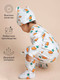Миниатюра изображения товара Комплект одежды для малышей Amarobaby Nature / AB-OD23-3101N/0587-74 (оранжевый/морковки, р.74-80)