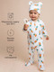 Миниатюра изображения товара Комплект одежды для малышей Amarobaby Nature / AB-OD23-3101N/0587-74 (оранжевый/морковки, р.74-80)