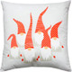 Миниатюра изображения товара Подушка декоративная MATEX Winter. Гномики / 58-335 (светло-серый/красный)