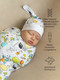 Миниатюра изображения товара Пеленка-кокон детская Amarobaby Soft Hugs Космос / AMARO-5701SH2-CO-68 (р.68-74)