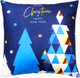 Миниатюра изображения товара Подушка декоративная MATEX Winter. Открытка 2 / 58-434 (темно-синий/белый)