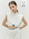 Миниатюра изображения товара Топ детский Amarobaby Nood / AB-OD24-N2701/00-146 (белый, р.146)