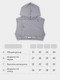 Миниатюра изображения товара Топ детский Amarobaby Nood / AB-OD24-N2701/11-146 (серый, р.146)