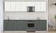 Миниатюра изображения товара Кухонный гарнитур Интерлиния Мила Пластик 3.0 А (зефирный/шторм/кастилло темный)