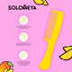 Миниатюра изображения товара Расческа Solomeya  Aroma Detangling Hair Comb Mango / 14-2113 ( с ароматом манго)