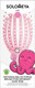 Миниатюра изображения товара Расческа-массажер Solomeya Detangling Octopus Mini Wet & Dry Pink / 14-2083 (розовый)