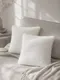 Миниатюра изображения товара Комплект подушек декоративных MATEX Plush Line / 55-181 (2шт, белый)