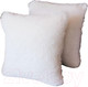 Миниатюра изображения товара Комплект подушек декоративных MATEX Plush Line / 55-181 (2шт, белый)