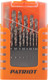 Миниатюра изображения товара Набор сверл PATRIOT HSS №2 1.0-10.0мм / 815010545 (19шт)