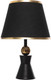 Миниатюра изображения товара Прикроватная лампа Risalux Анси 10186137 (черный/золото)