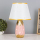 Миниатюра изображения товара Прикроватная лампа Risalux Андреа 10418648 (розовый/золото)