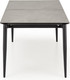 Миниатюра изображения товара Обеденный стол Halmar Charles (серый мрамор/черный)