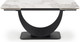 Миниатюра изображения товара Обеденный стол Halmar Fernando (белый мрамор/черный)
