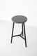 Миниатюра изображения товара Стул барный Stal-Massiv TRH-63 (дуб серый/черный)