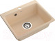 Миниатюра изображения товара Мойка кухонная GranFest Smart 520 (бежевый)