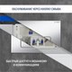 Миниатюра изображения товара Унитаз подвесной с инсталляцией Lauter Sulzdorf + 21901001 (белый с микролифтом и кнопкой смыва 219701F хром)