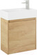 Миниатюра изображения товара Тумба с умывальником BelBagno Kraft MINI-500/260-1A-SO-RNN-R + 7045-KL