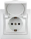 Миниатюра изображения товара Розетка INTRO Plano 1-207-01 / Б0053932 (белый)