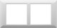Миниатюра изображения товара Рамка для выключателей и розеток DKC Avanti 4400914 (белый)