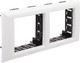Миниатюра изображения товара Рамка для выключателей и розеток DKC Avanti 4400914 (белый)