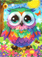 Миниатюра изображения товара Набор алмазной вышивки MultiArt Сова / AM17X23-113879