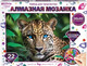 Миниатюра изображения товара Набор алмазной вышивки MultiArt Леопард с голубыми глазами / AM30X40-117385