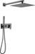 Миниатюра изображения товара Душевая система со смесителем Abber Daheim AF8218NG (никель)