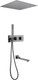Миниатюра изображения товара Душевая система со смесителем Abber Daheim AF8254NG (никель)