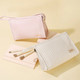 Миниатюра изображения товара Косметичка Kristaller Love Peace Rectangular стеганая / 25009 (белый)