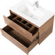 Миниатюра изображения товара Тумба с умывальником BelBagno Kraft-800-2C-SO-RT + LOV-800-LVB