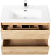 Миниатюра изображения товара Тумба с умывальником BelBagno Kraft-1000-2C-SO-RNN + LOV-1000-LVB