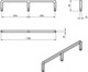 Миниатюра изображения товара Ручка для мебели GAMET US10-1152-L36-F10-Y0 (черный супермат)