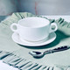 Миниатюра изображения товара Чаша бульонная Lenardi Bianco 118-127